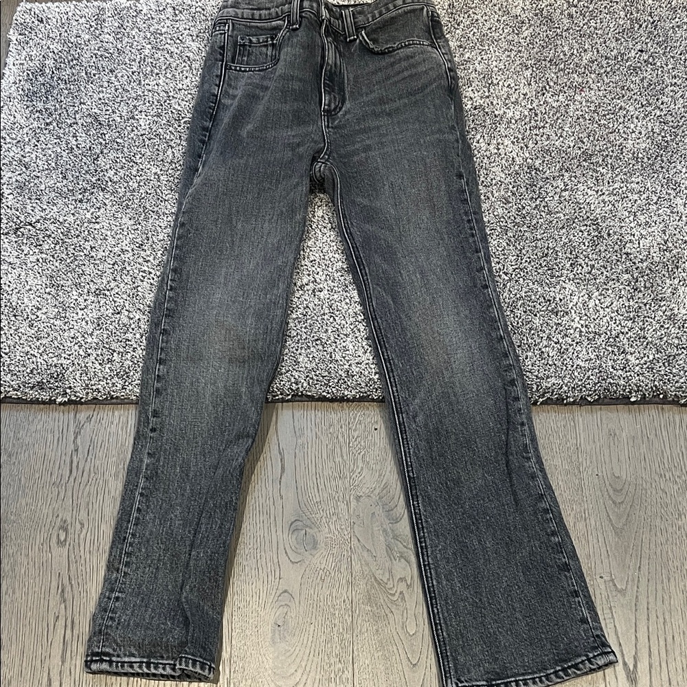 rag & bone Women's Black-Grey Skinny Jeans